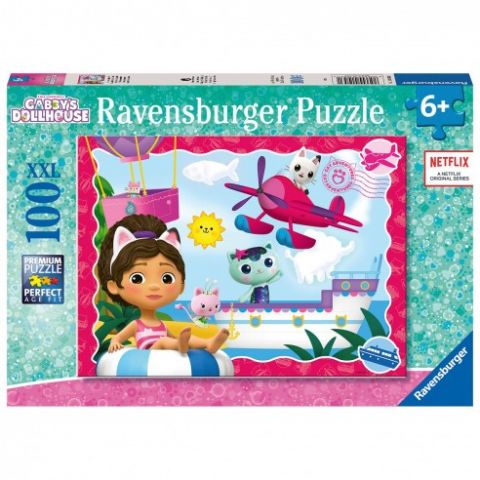 PUZZLE 100 PZAS GABBYS DOLLHOUSE  RAVENSBURGER