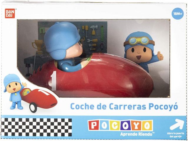 COCHE DE CARRERAS POCOYO BANDAI