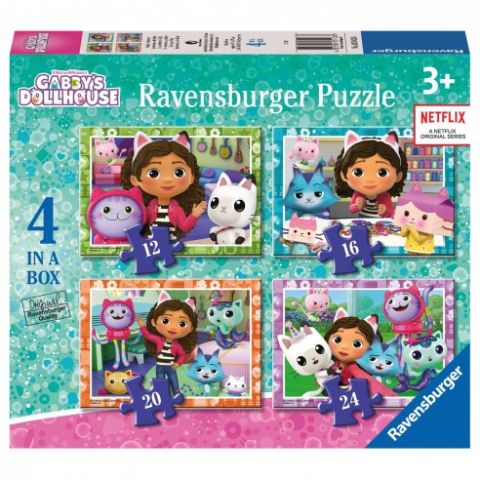 PUZZLE 12,16,20,24 PZAS GABBY´S DOLLHOUSE RAVENSBU