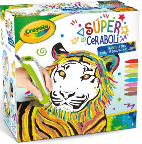 SÚPER CERABOLI TIGER  CRAYOLA 