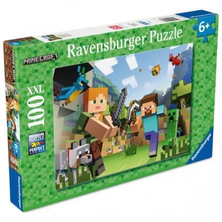 PUZZLE 100 PZAS MINECRAFT RAVENSBURGER 
