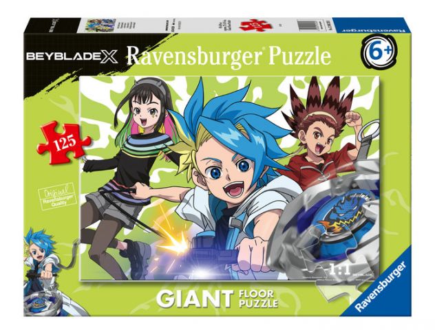 PUZZLE 125 PZAS BEYBLADE GIGANTE DE SUELO RAVENSBU
