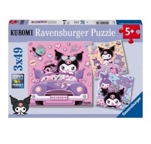 PUZZLE 3X49 PZAS KUROMI RAVENSBURGER