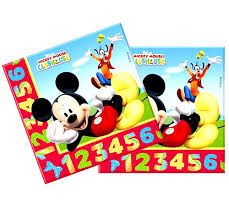 PACK 20 SERVILLETAS MICKEY