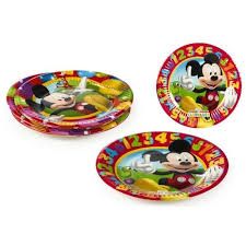 PACK 8 PLATOS MICKEY 19.5 Cm