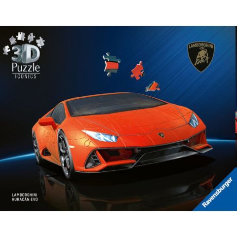 PUZZLE LAMBORGHINI HURACÁN EVO ICONICS 3D RAVENSBU