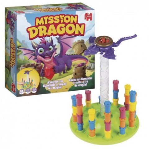 MISSION DRAGÓN  JUEGO DE MESA JUMBO DISET