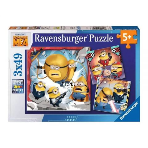 PUZZLE 3X49 PZAS DESPICABLE ME RAVENSBURGUER 