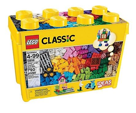 LEGO CAJA LADRILLOS CREATIVOS GRANDE 10698