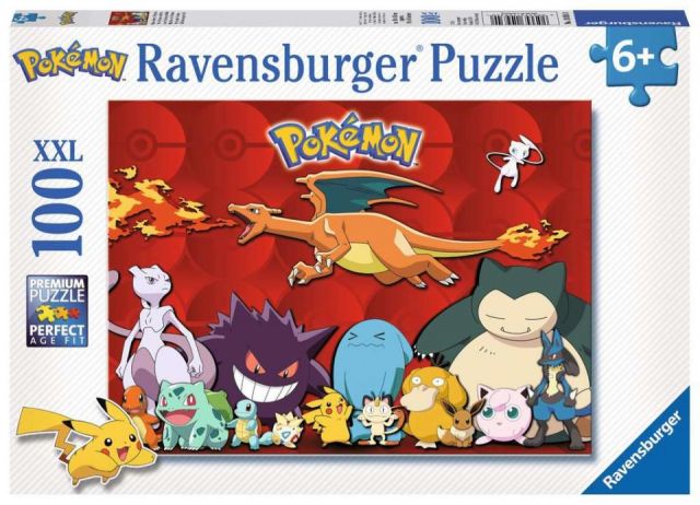 PUZZLE 100 PZAS XXL POKEMON RAVENSBURGER 