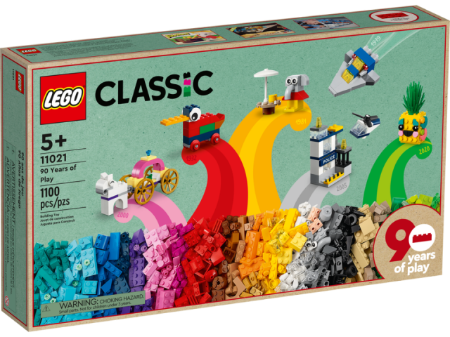 90 AÑOS DE JUEGO LEGO CLASSIC