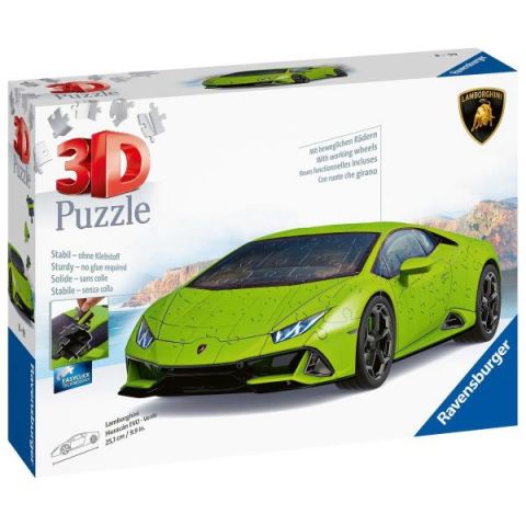 PUZZLE 3D LAMBORGHINI HURACÁN EVO RAVENSBURGER