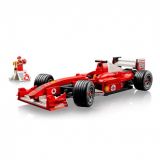 FERRARI F2004 Y MICHAEL SCHUMACHER LEGO ICONS