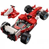 FERRARI F2004 Y MICHAEL SCHUMACHER LEGO ICONS
