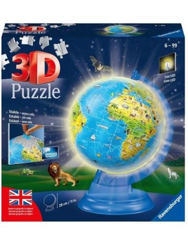 PUZZLE 3D GLOBO CON LUZ RAVENSBURGER