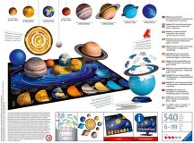 PUZZLE 3D EL SISTEMA PLANETARIO 522 PIEZAS