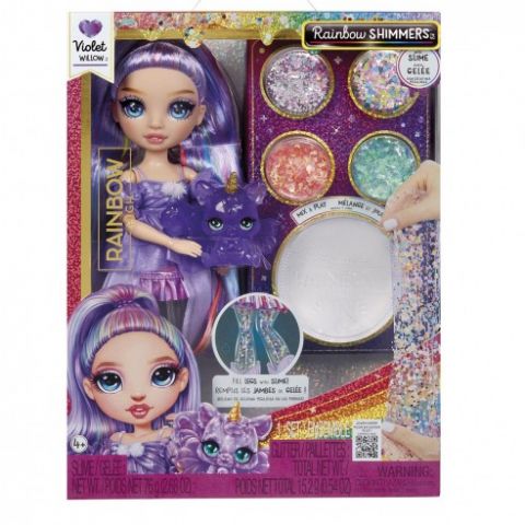 VIOLET RAINBOW HIGH SIMMERS SLIME MGA