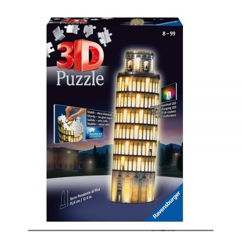 PUZZLE 3D TORRE DE PISA NIGHT EDITION