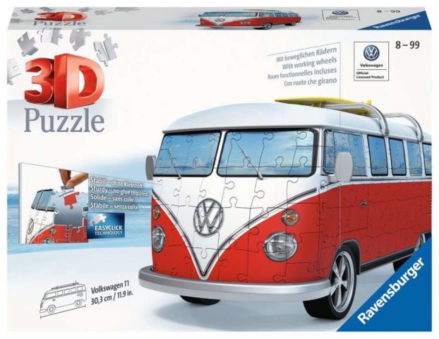 PUZZLE 3D FURGONETA VOLKSWAGEN RAVENSBURGER