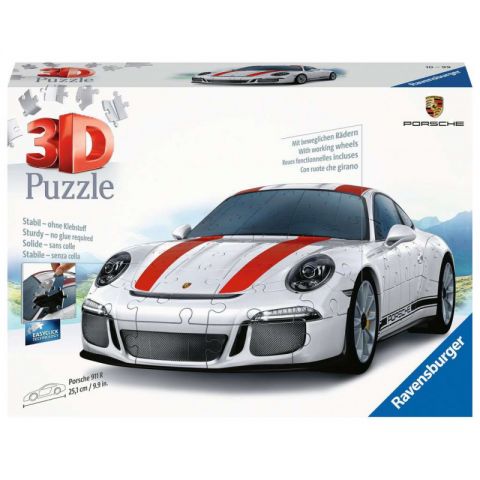 PUZZLE 3D PORCHE 911 R RAVENBURGUER  108 PIEZAS 