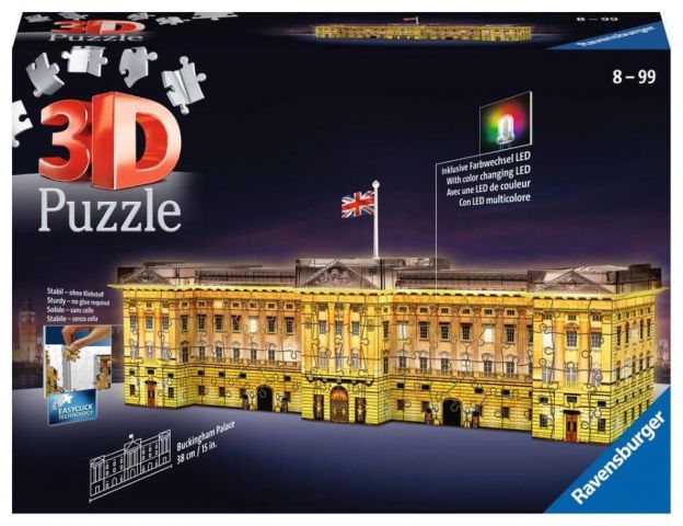 PUZZLE 3D PALACIO DE BUCKINGHAM NIGHT EDITION RAVE