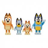 PACK 4 FIGURAS FAMILIA BLUEY MOOSE