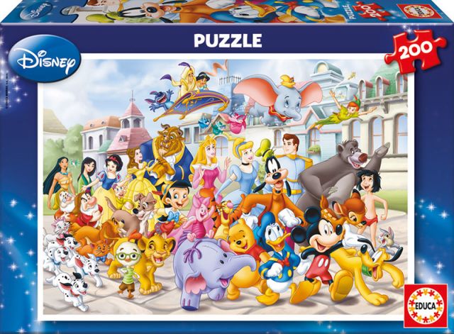 PUZZLE 200 PZAS DESFILE DISNEY EDUCA