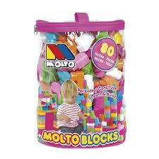 BOLSA 80 BLOQUES ROSA