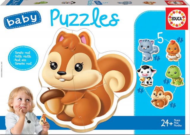 PUZZLE BABY ANIMALES EDUCA