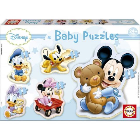 BABY PUZZLE SILUETA MICKEY EDUCA