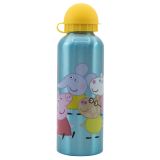 BOTELLA ALUMINIO ALTA 530 ML PEPPA PIG STOR