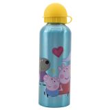 BOTELLA ALUMINIO ALTA 530 ML PEPPA PIG STOR