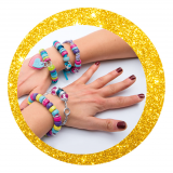 CRAZY CHIC BRAZALETES MULTICOLOR 