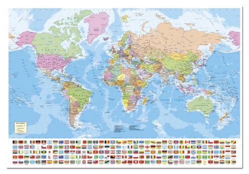 PUZZLE 1500 PZAS  MAPA DEL MUNDO EDUCA