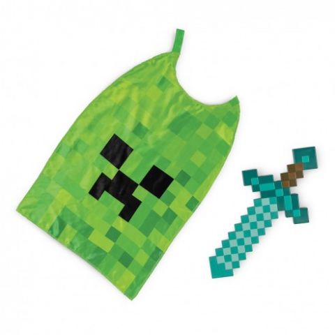 PACK ESPADA Y CAPA MINECRAFT JAKKS PACIFIC