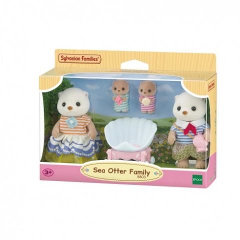 FAMILIA NUTRIA MARINA SYLVANIAN FAMILIES EPOCH