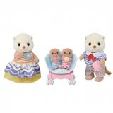 FAMILIA NUTRIA MARINA SYLVANIAN FAMILIES EPOCH