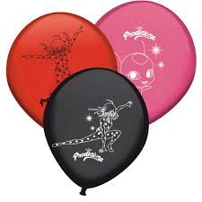 GLOBOS LATEX LADY BUG X8