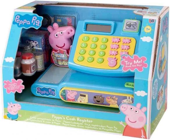 CAJA REGISTRADORA PEPPA PIG  DEQUBE 