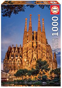 PUZZLE 1000 PZAS SAGRADA FAMILIA BARCELONA EDUCA 