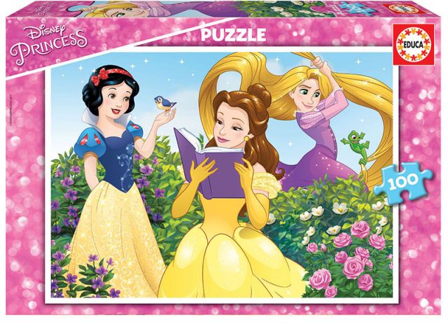 PUZZLE  100 PZAS PRINCESAS EDUCA