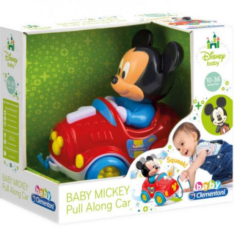 ARRASTRE COCHE DE MICKEY CLEMENTONI