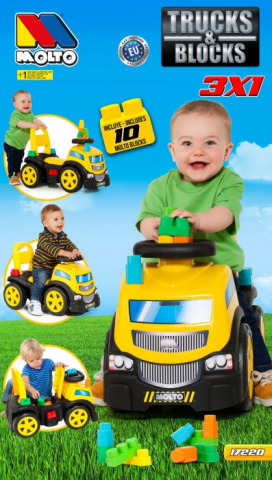 CORRE PASILLOS CAMIÓN CON 10 BLOQUES