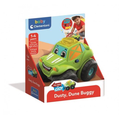 DUSTY BUGGY VERDE FRICCIÓN CLEMENTONI
