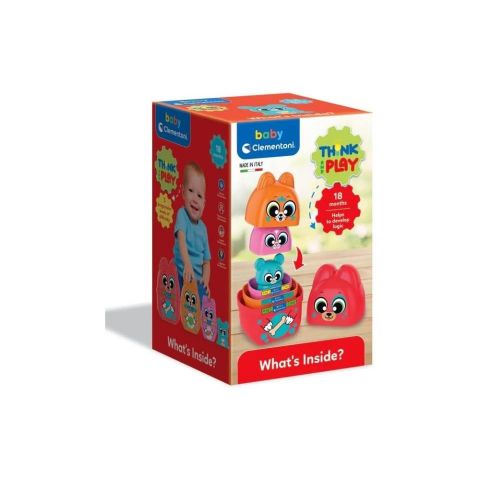 ¿QUÉ HAY DENTRO? MATRIOSHKA 2 EN 1 CLEMENTONI