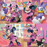 PUZZLES PROGRESIVOS MINNIE AYUDANTES 12+16+20+25