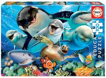 PUZZLE 100 PZAS SELFIE BAJO EL AGUA EDUCA