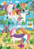 PUZZLE EDUCA 2 X 20 PZAS UNICORNIOS Y HADAS