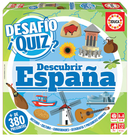 DESAFIO QUIZ DESCUBRIR ESPAÑA EDUCA 