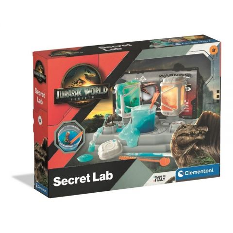 JURASSIC WORLD PLAYSET LABORATORIO CLEMENTONI